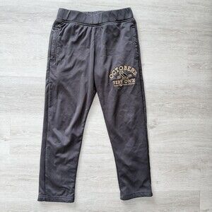 OVO October's Very Own Sweatpants Grey Men's M Honeycomb Fleece Made in CANADA